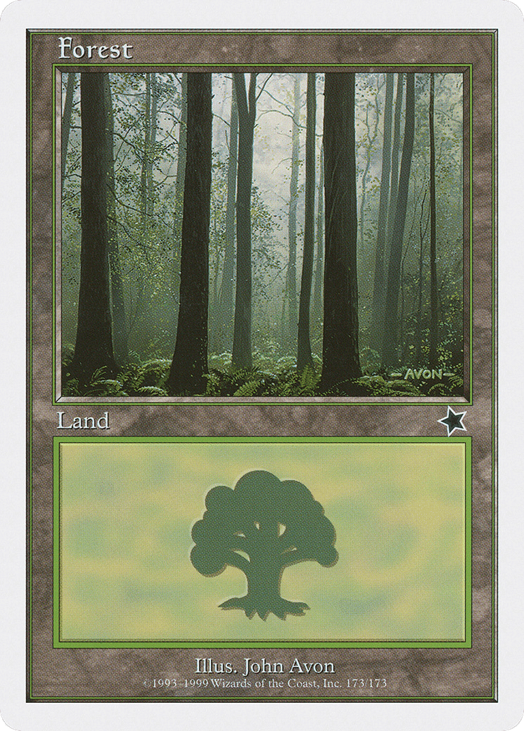 Forest — Starter 1999 — Magic: The Gathering