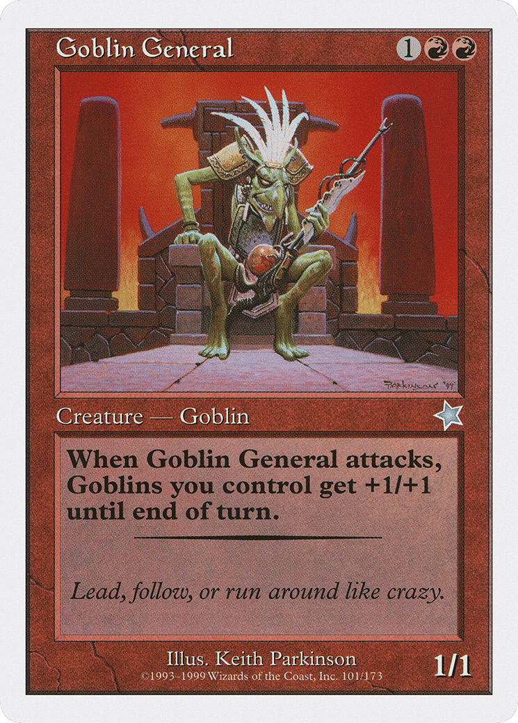 Goblin General — Starter 1999 — Magic: The Gathering