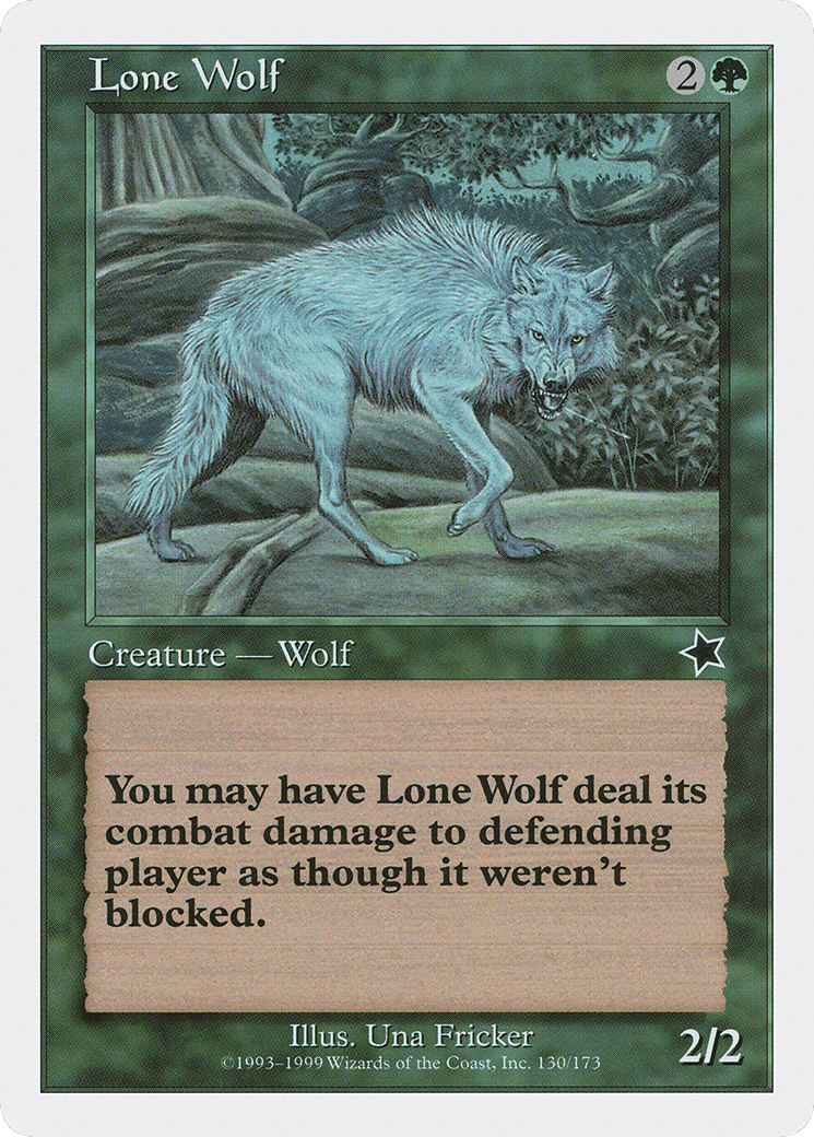 Lone Wolf — Starter 1999 — Magic: The Gathering