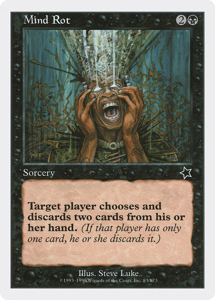 Mind Rot — Starter 1999 — Magic: The Gathering