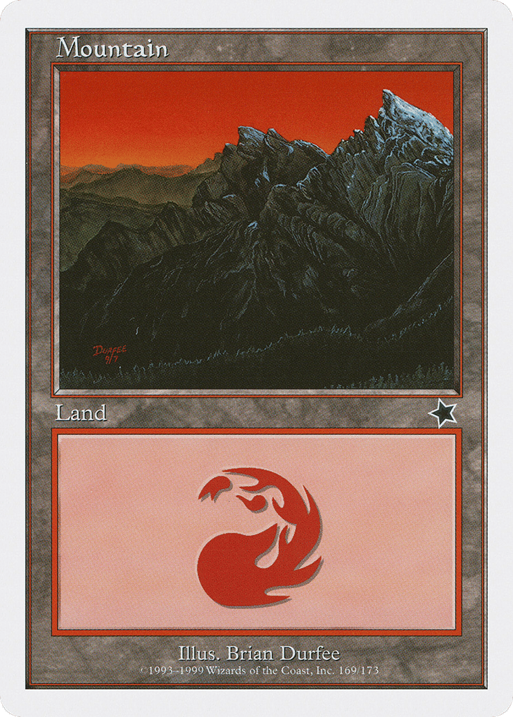 Mountain — Starter 1999 — Magic: The Gathering