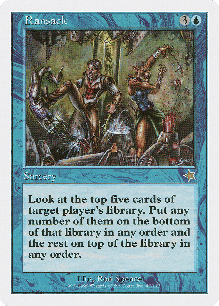 Ransack — Starter 1999 — Magic: The Gathering