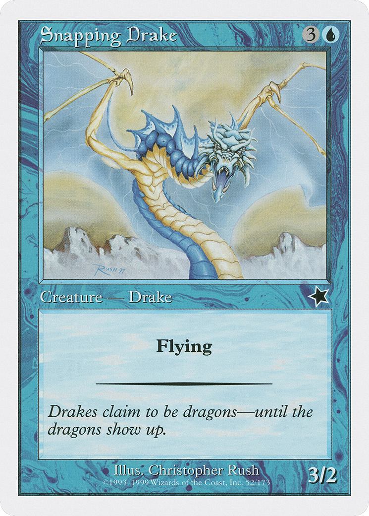 Drakôn happeur — Starter 1999 — Magic: The Gathering