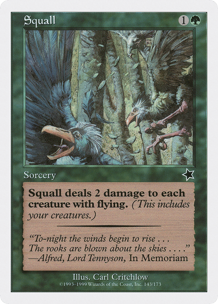Squall — Starter 1999 — Magic: The Gathering