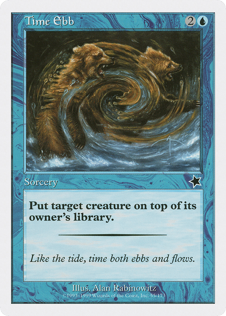 Time Ebb — Starter 1999 — Magic: The Gathering