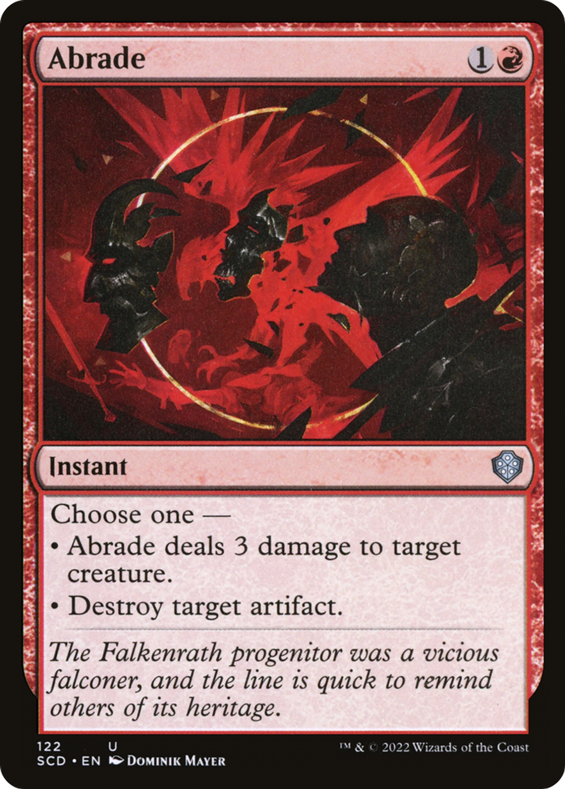 Fissuration — Starter Commander Decks — Magic: The Gathering