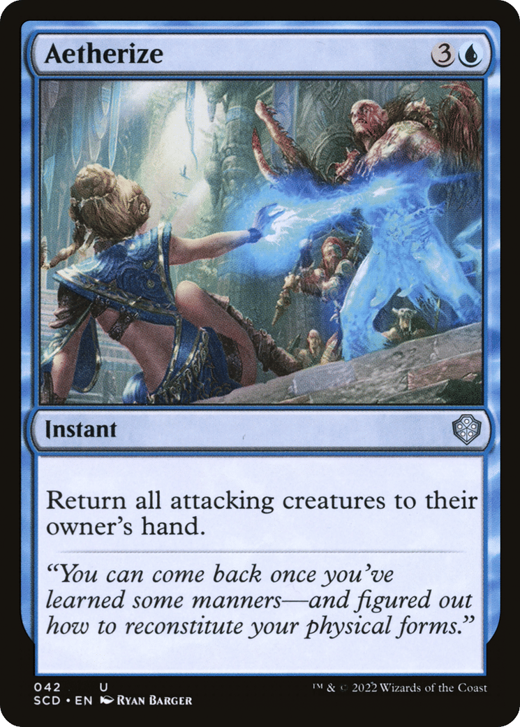 Aetherize — Starter Commander Decks — Magic: The Gathering