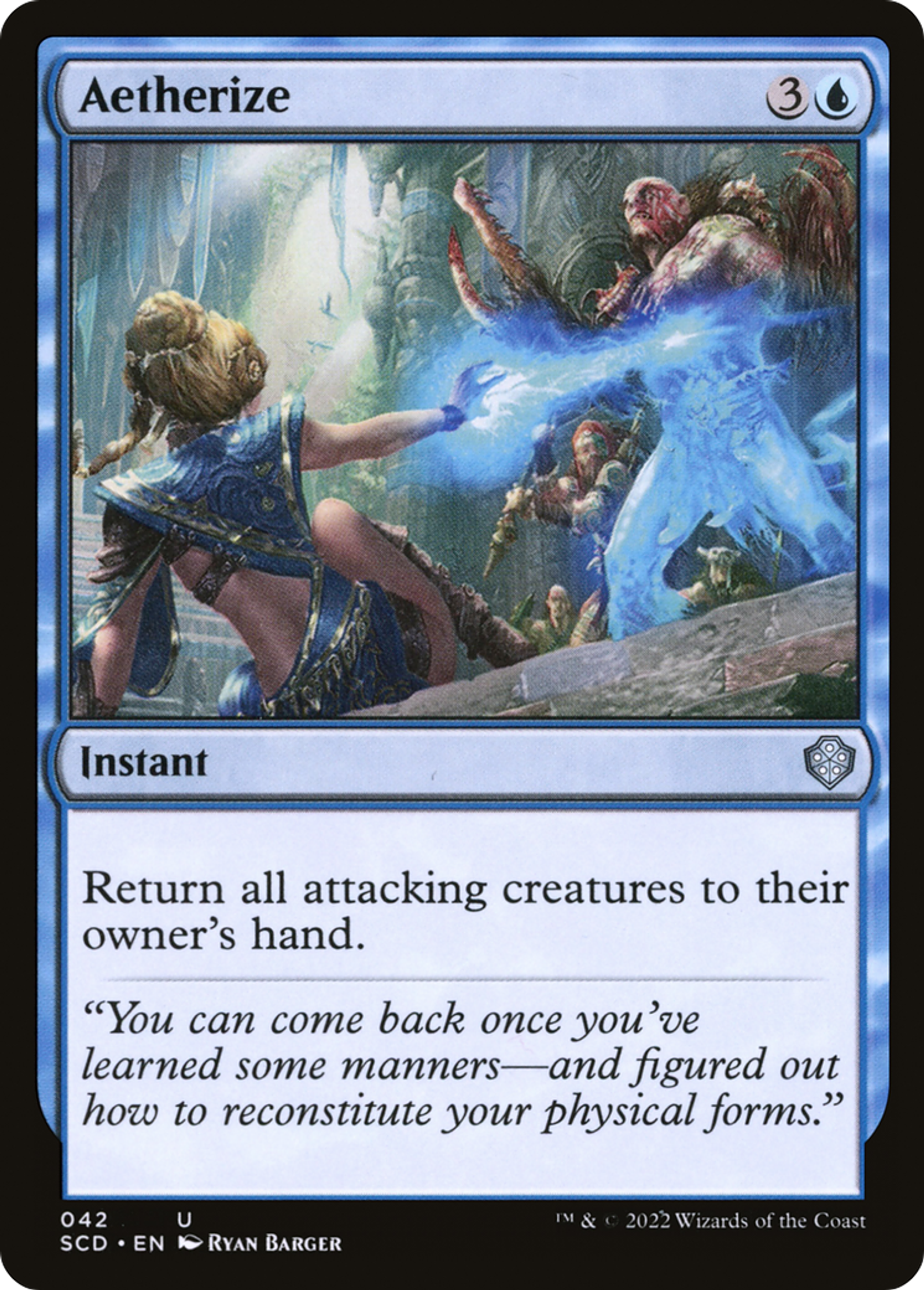 Aetherize — Starter Commander Decks — Magic: The Gathering