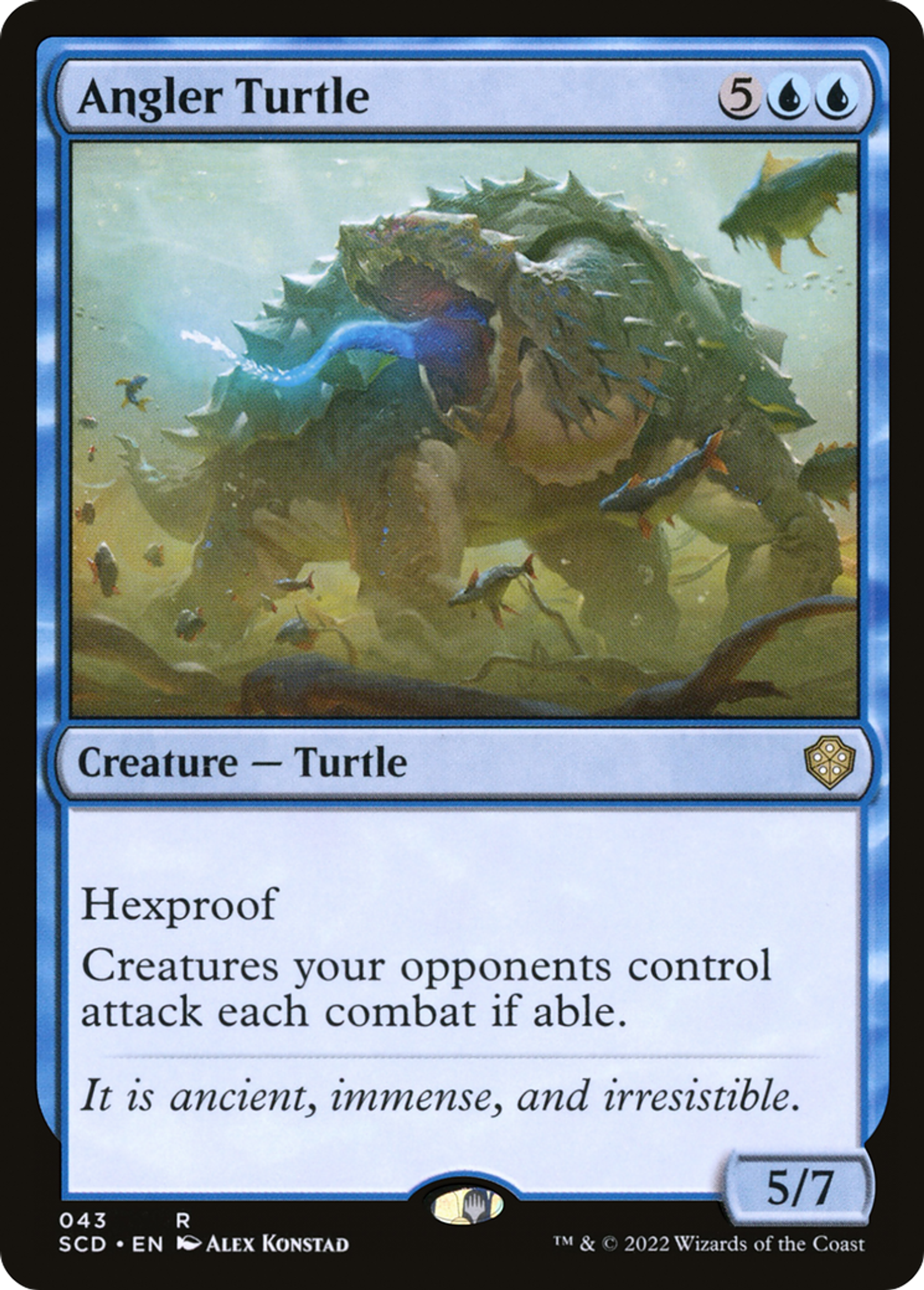 Tortue pêcheuse — Starter Commander Decks — Magic: The Gathering