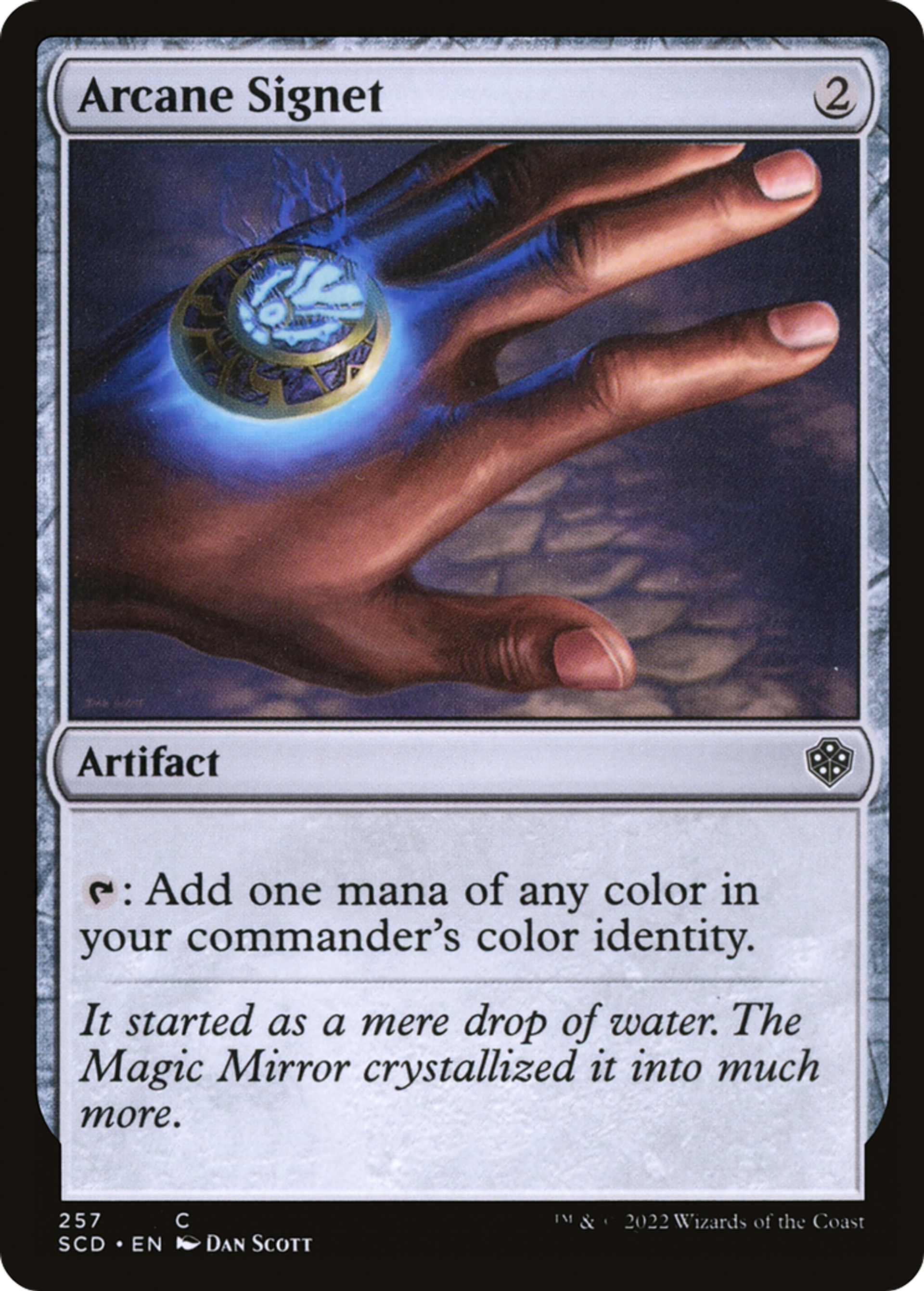 Cachet d'ésotérisme — Starter Commander Decks — Magic: The Gathering