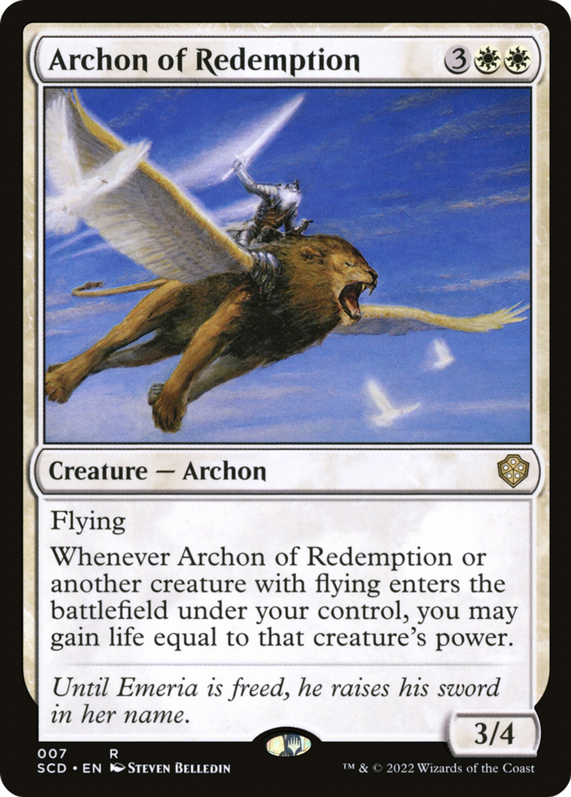 Archonte de la rédemption — Starter Commander Decks — Magic: The Gathering