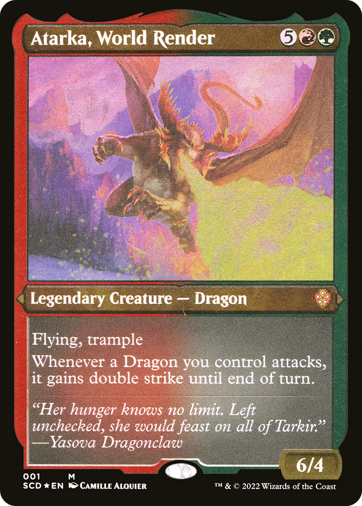 Atarka, World Render — Starter Commander Decks — Magic: The Gathering