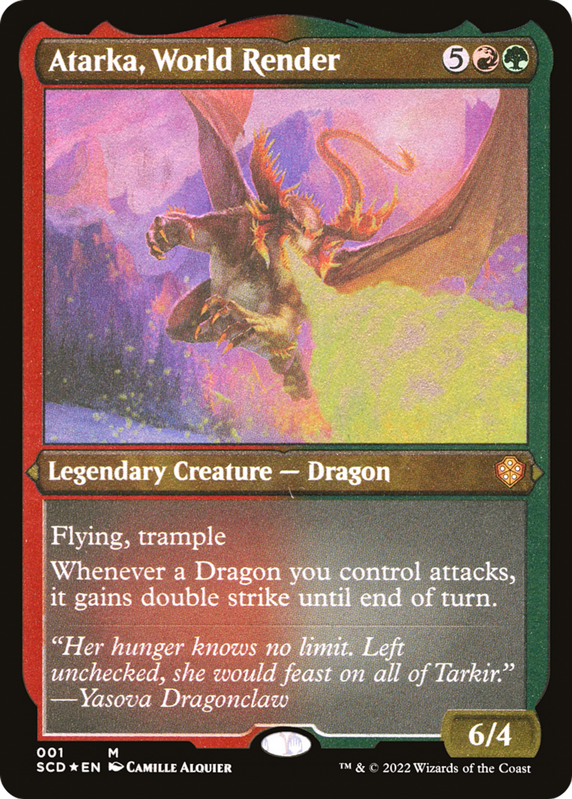 Atarka, broyeuse de monde — Starter Commander Decks — Magic: The Gathering