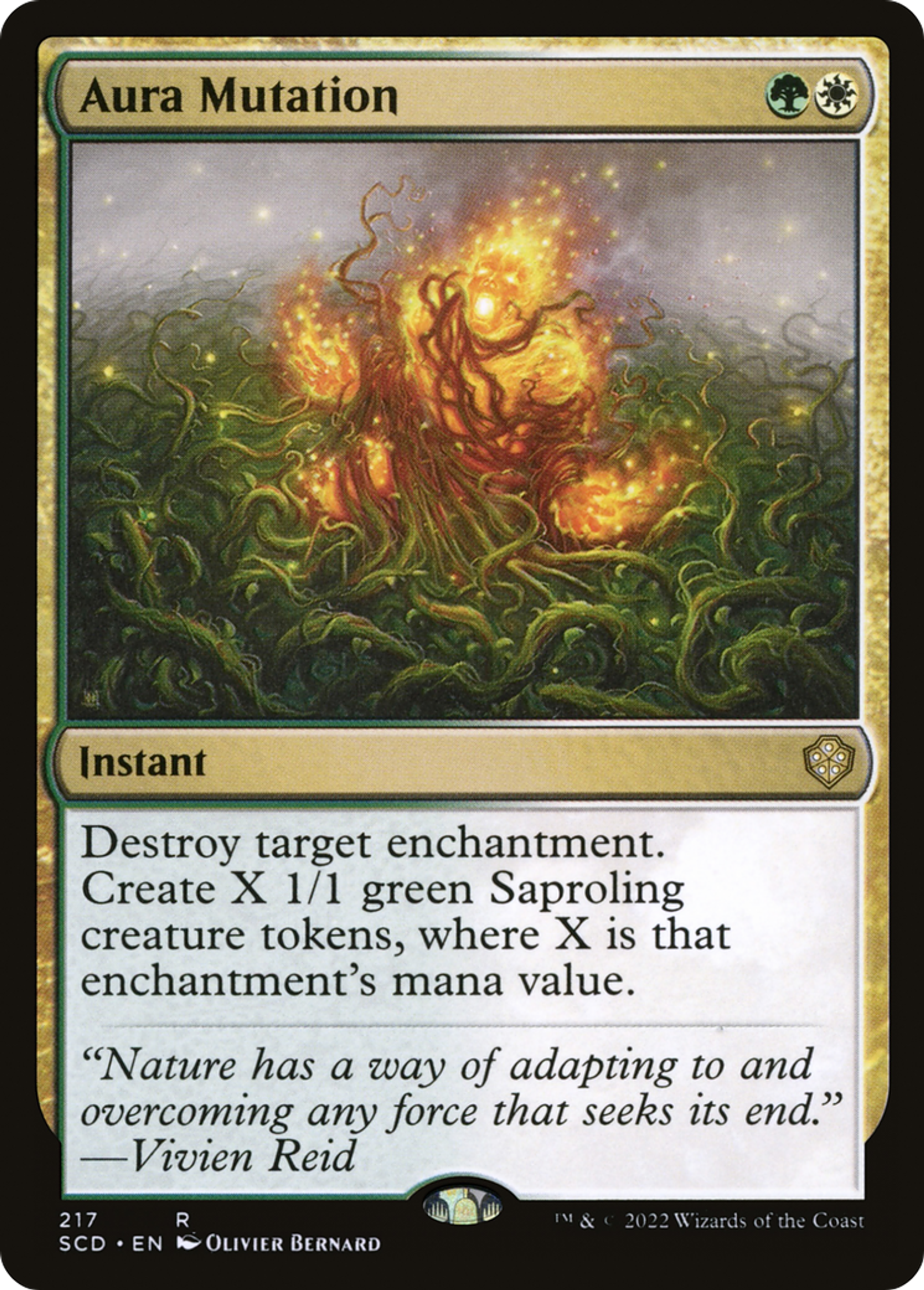 Mutation d'aura — Starter Commander Decks — Magic: The Gathering