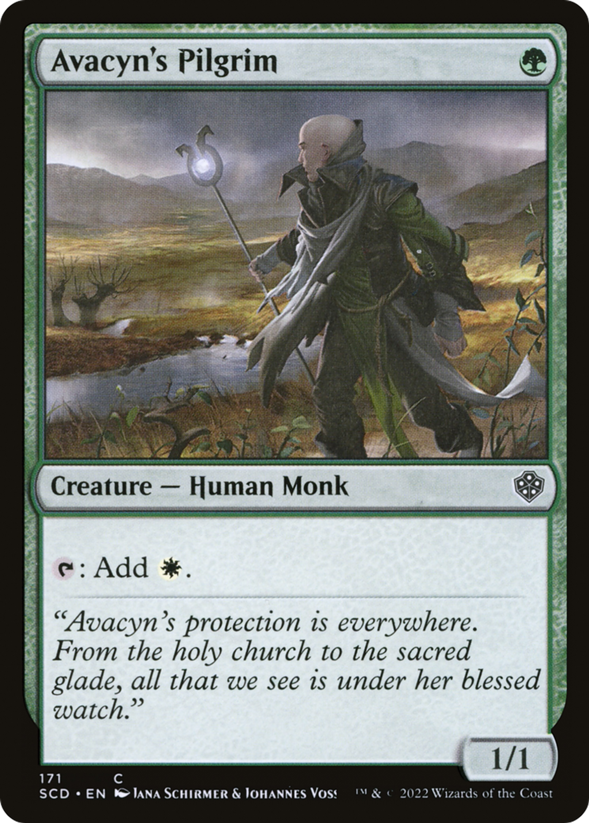 Pèlerin d'Avacyn — Starter Commander Decks — Magic: The Gathering