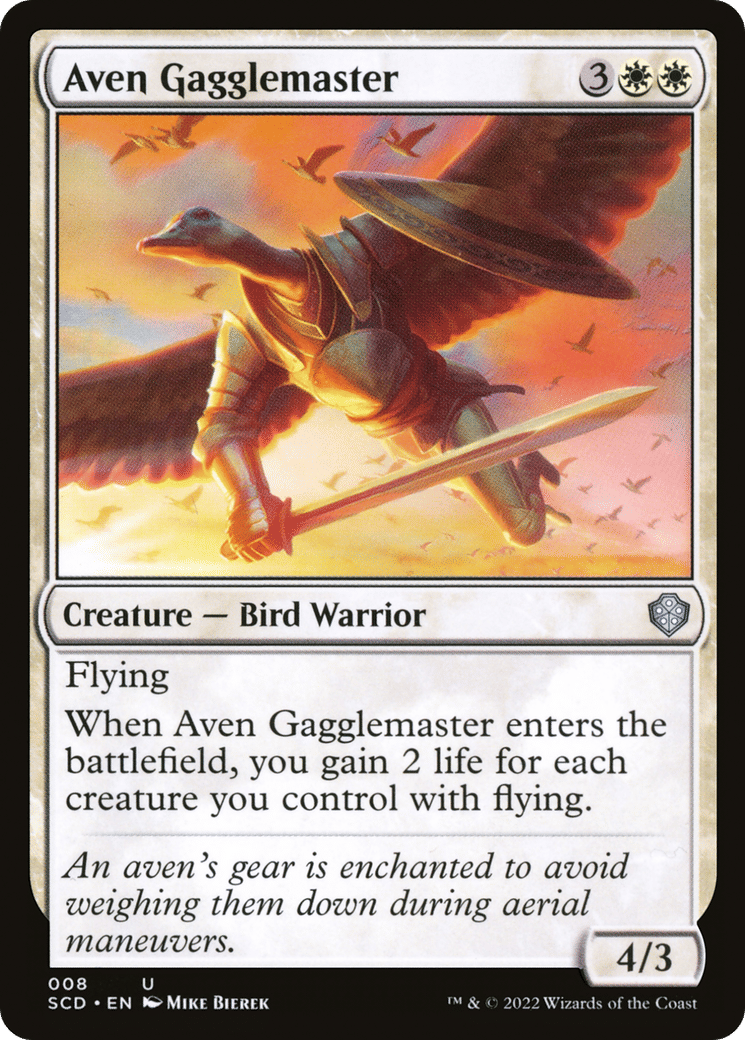 Aven Gagglemaster — Starter Commander Decks — Magic: The Gathering