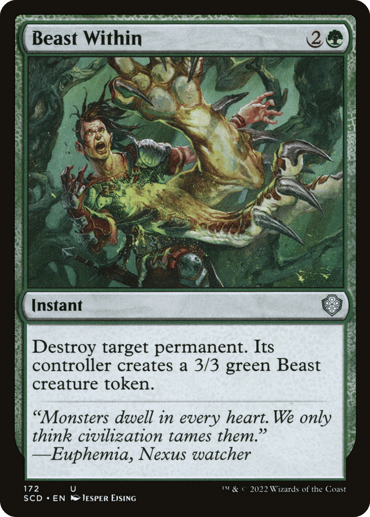 Beast Within — Starter Commander Decks — Magic: The Gathering