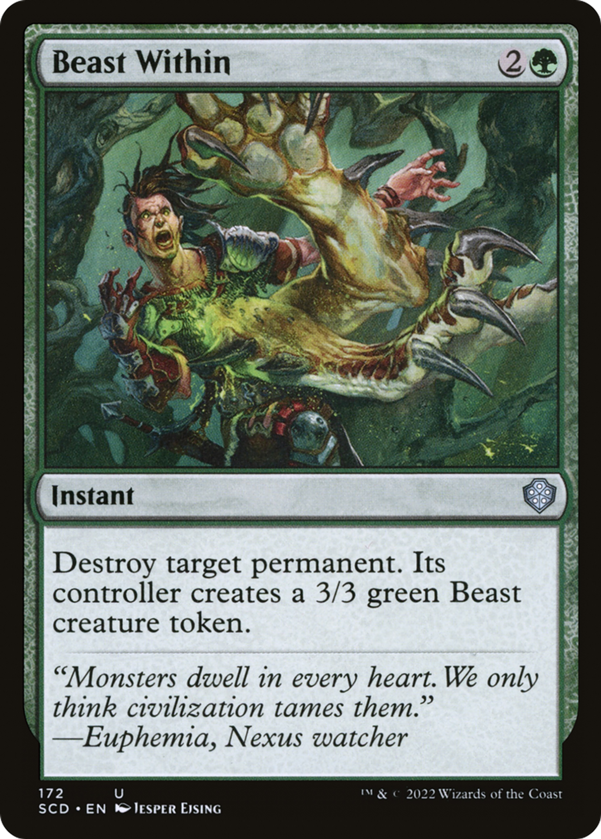 Réveiller la bête — Starter Commander Decks — Magic: The Gathering