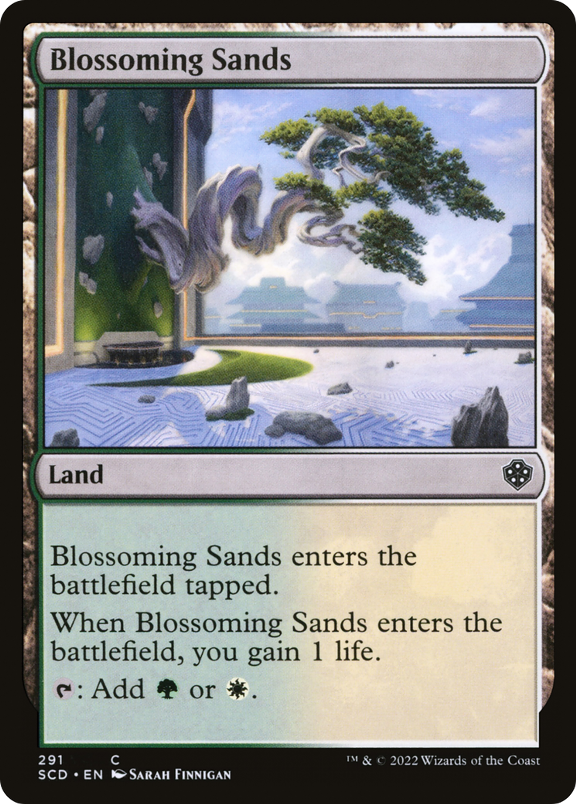 Sables verdoyants — Starter Commander Decks — Magic: The Gathering
