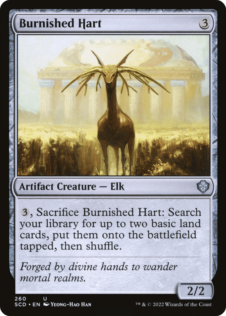 Cerf bruni from Starter Commander Decks - Magic: The Gathering