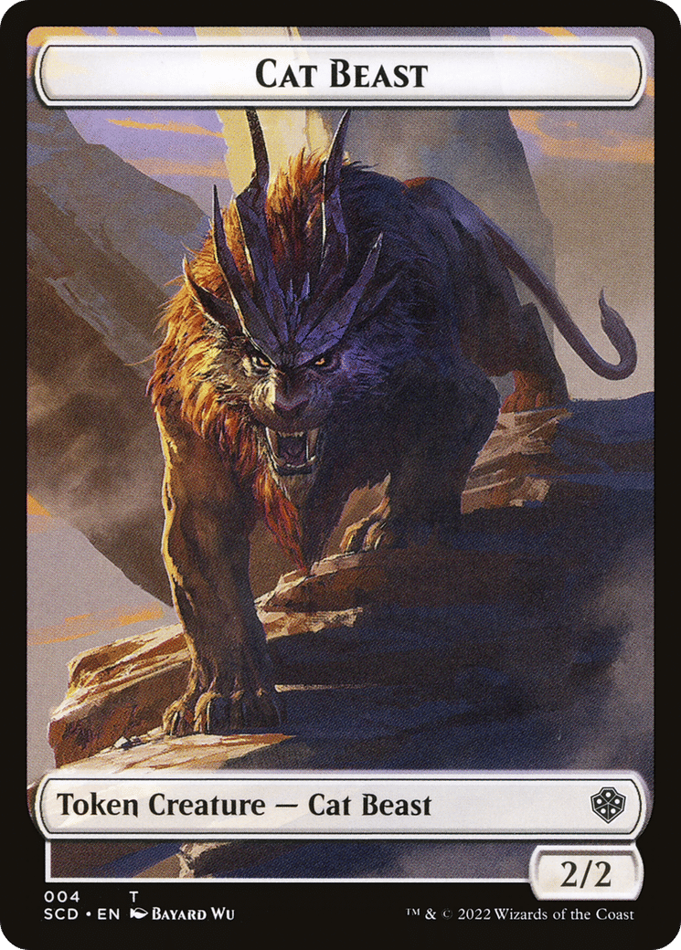Cat Beast — Starter Commander Decks — Magic: The Gathering
