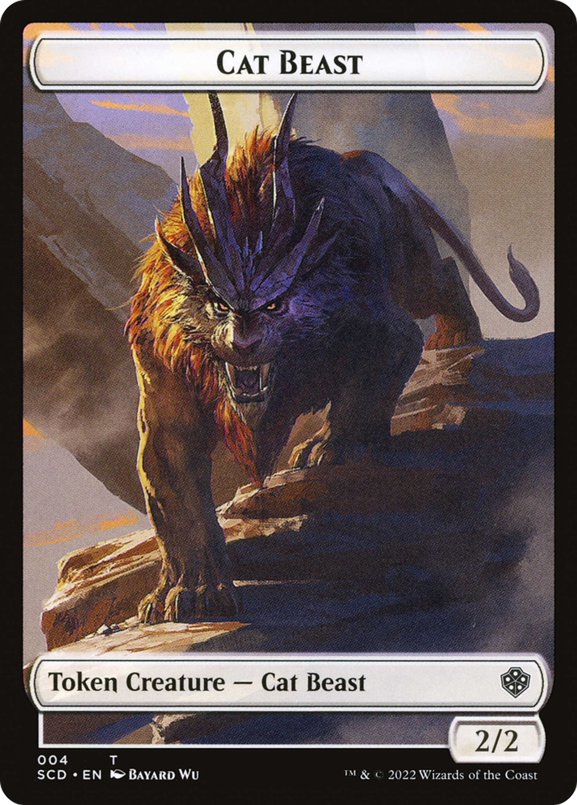 Cat Beast — Starter Commander Decks — Magic: The Gathering