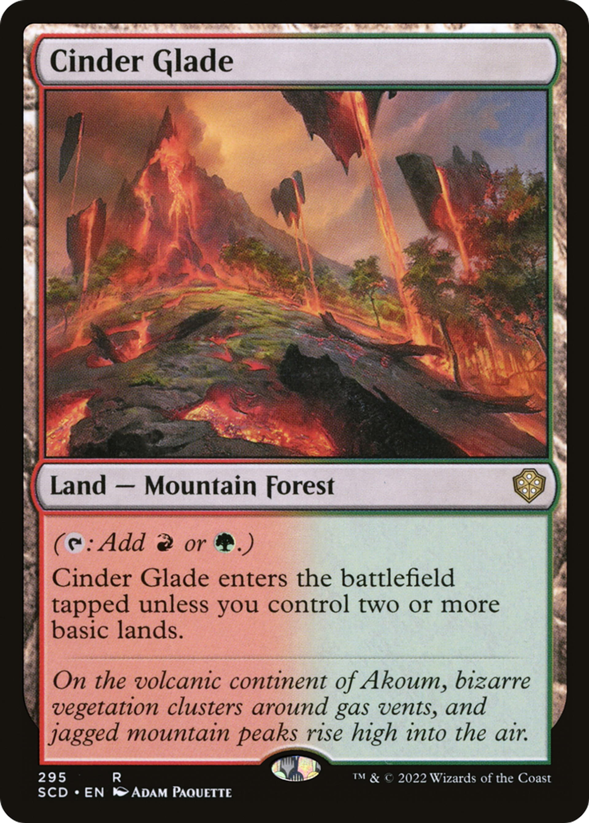 Clairière de scories — Starter Commander Decks — Magic: The Gathering