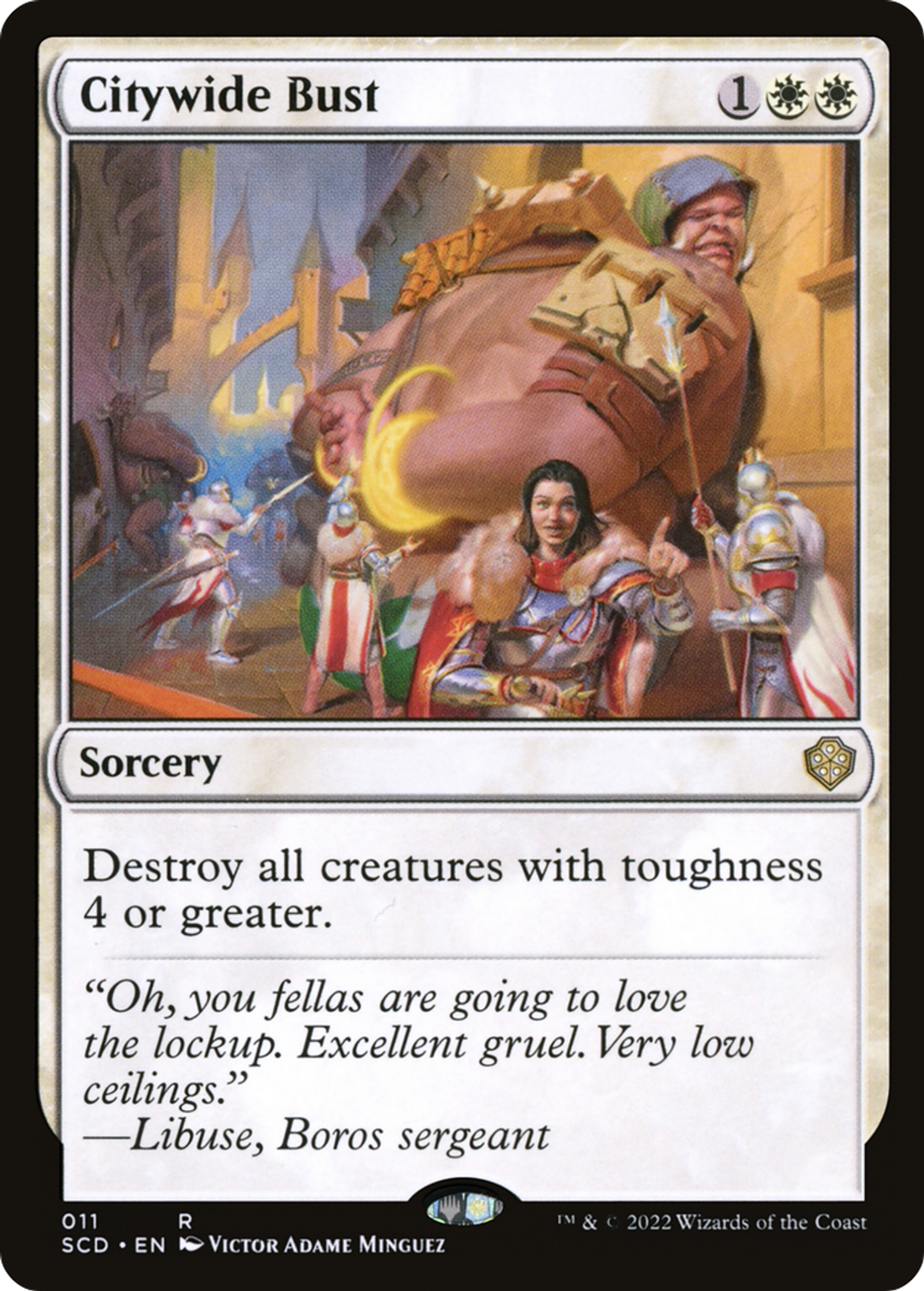 Coup de filet en ville — Starter Commander Decks — Magic: The Gathering