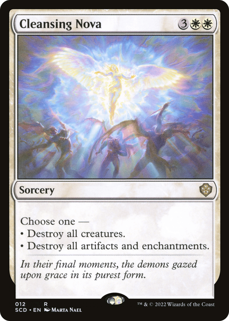 Cleansing Nova — Starter Commander Decks — Magic: The Gathering