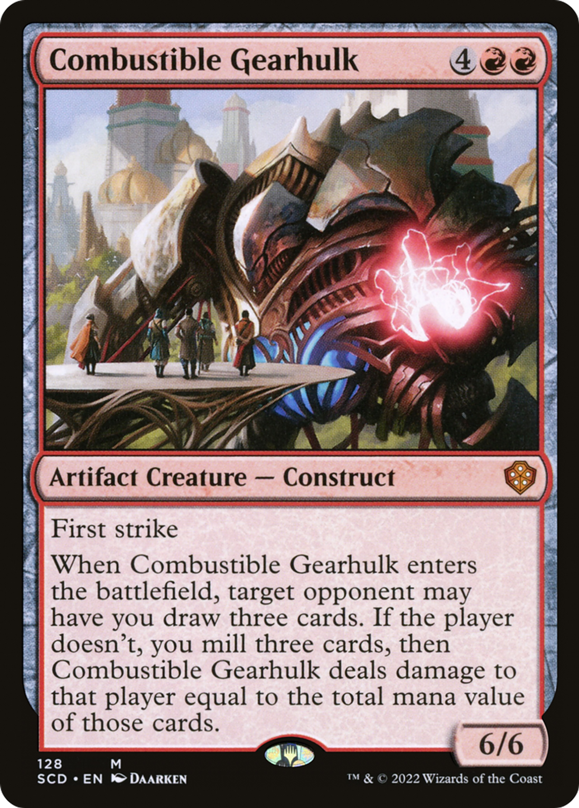 Carcasse mécanique combustible — Starter Commander Decks — Magic: The Gathering
