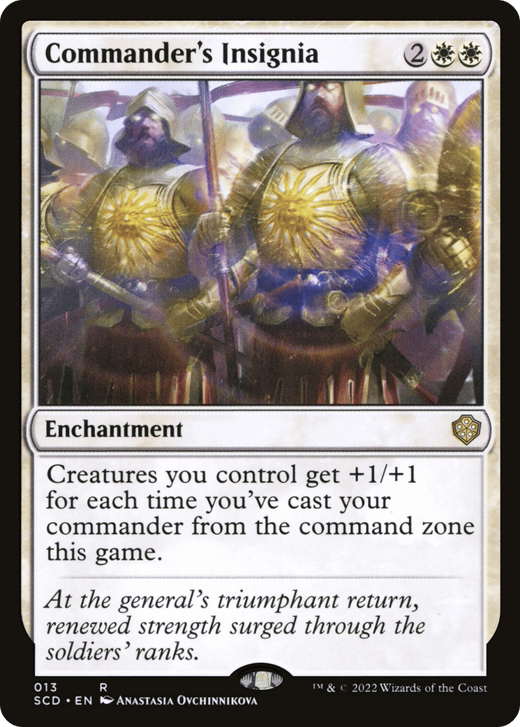 Commander's Insignia — Starter Commander Decks — Magic: The Gathering