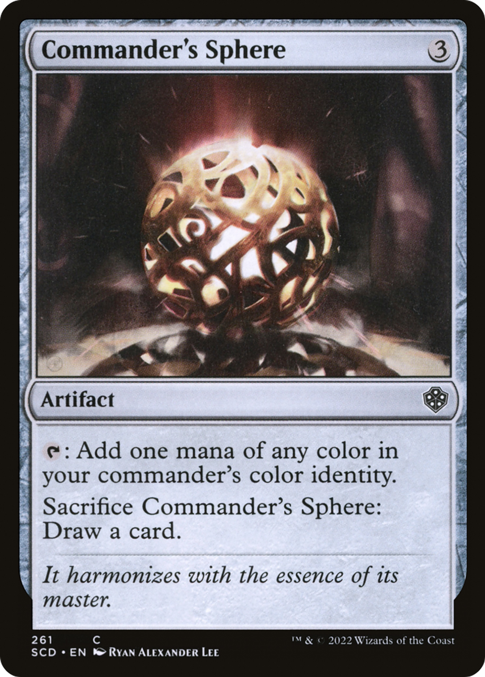 Sphère du commandant — Starter Commander Decks — Magic: The Gathering