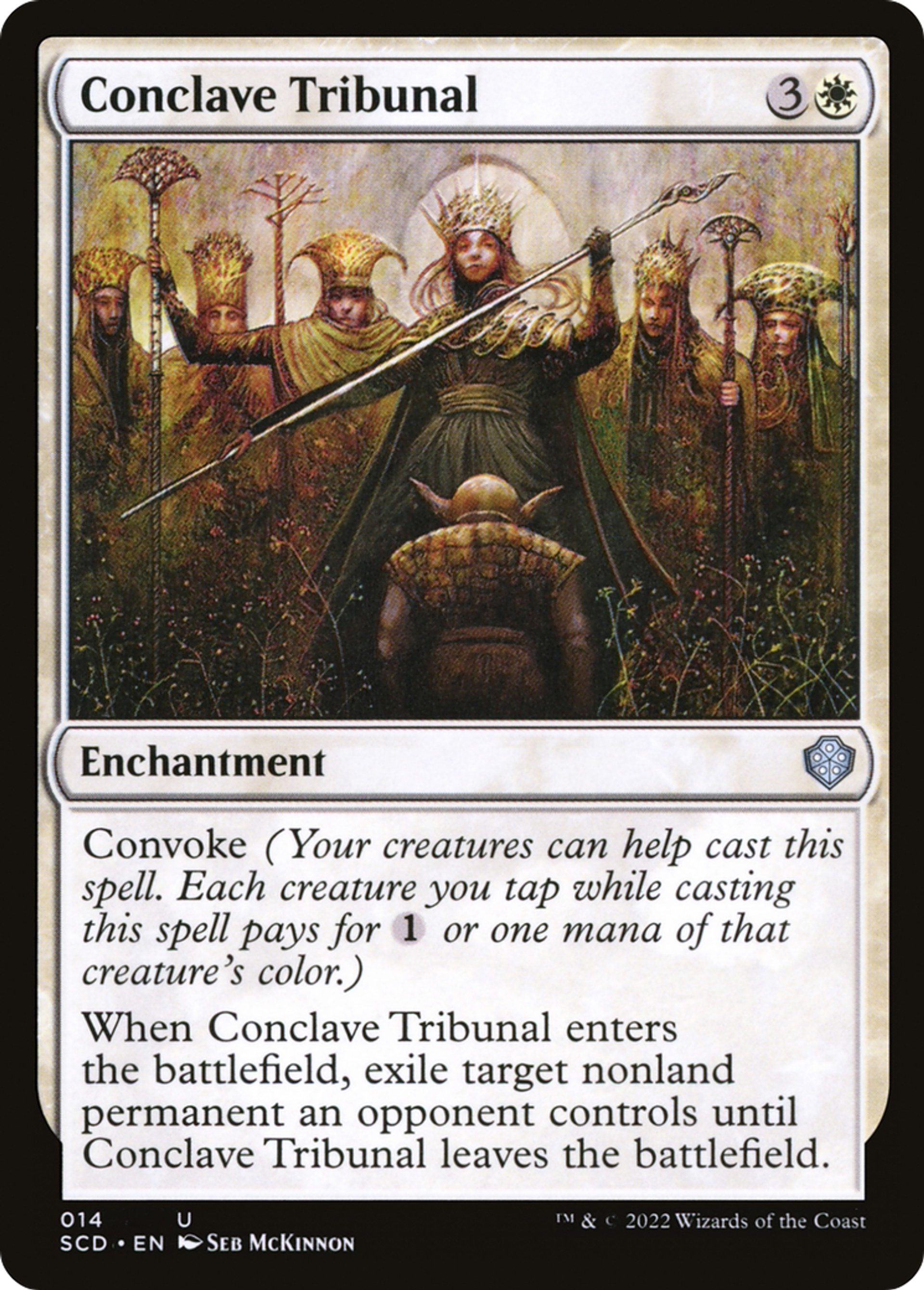 Tribunal du Conclave — Starter Commander Decks — Magic: The Gathering