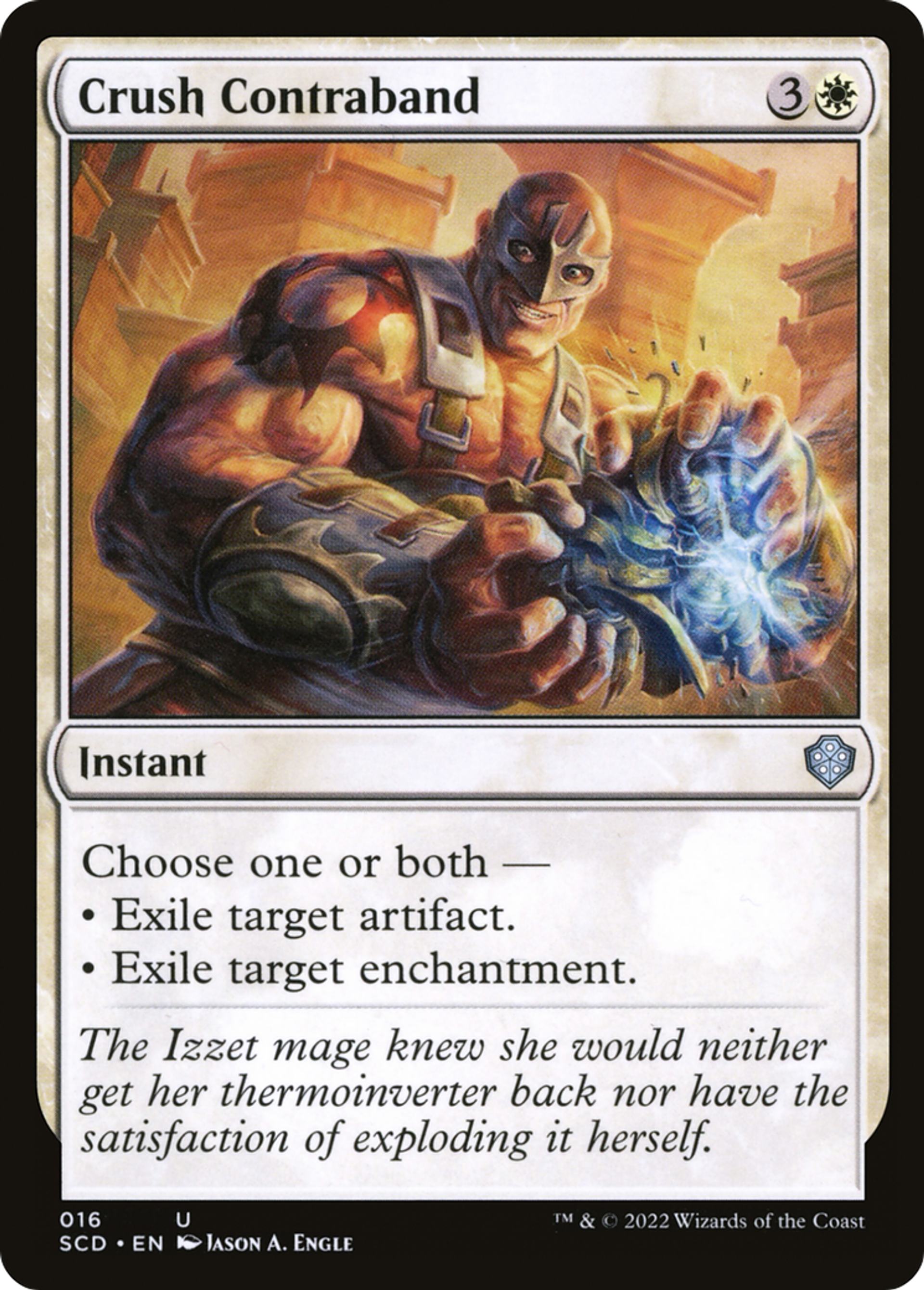 Écraser la contrebande — Starter Commander Decks — Magic: The Gathering
