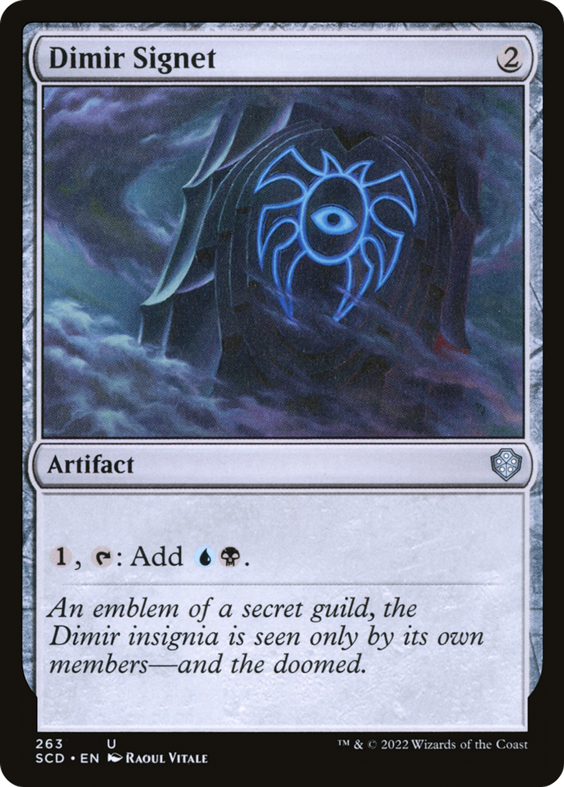 Cachet de Dimir — Starter Commander Decks — Magic: The Gathering