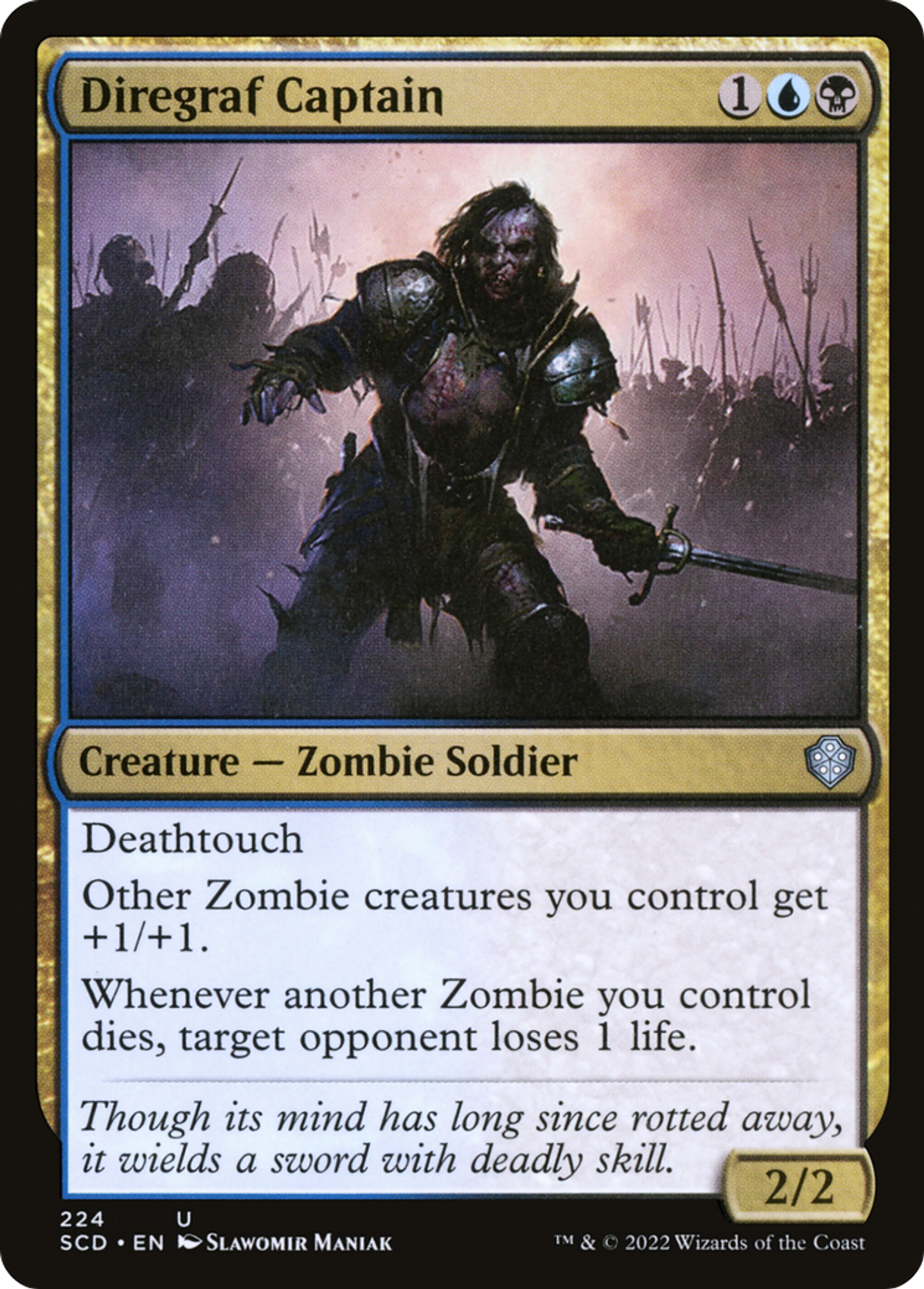 Capitaine du diregraf — Starter Commander Decks — Magic: The Gathering