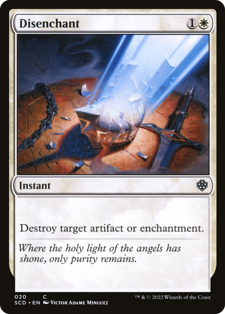 Désenchantement — Starter Commander Decks — Magic: The Gathering