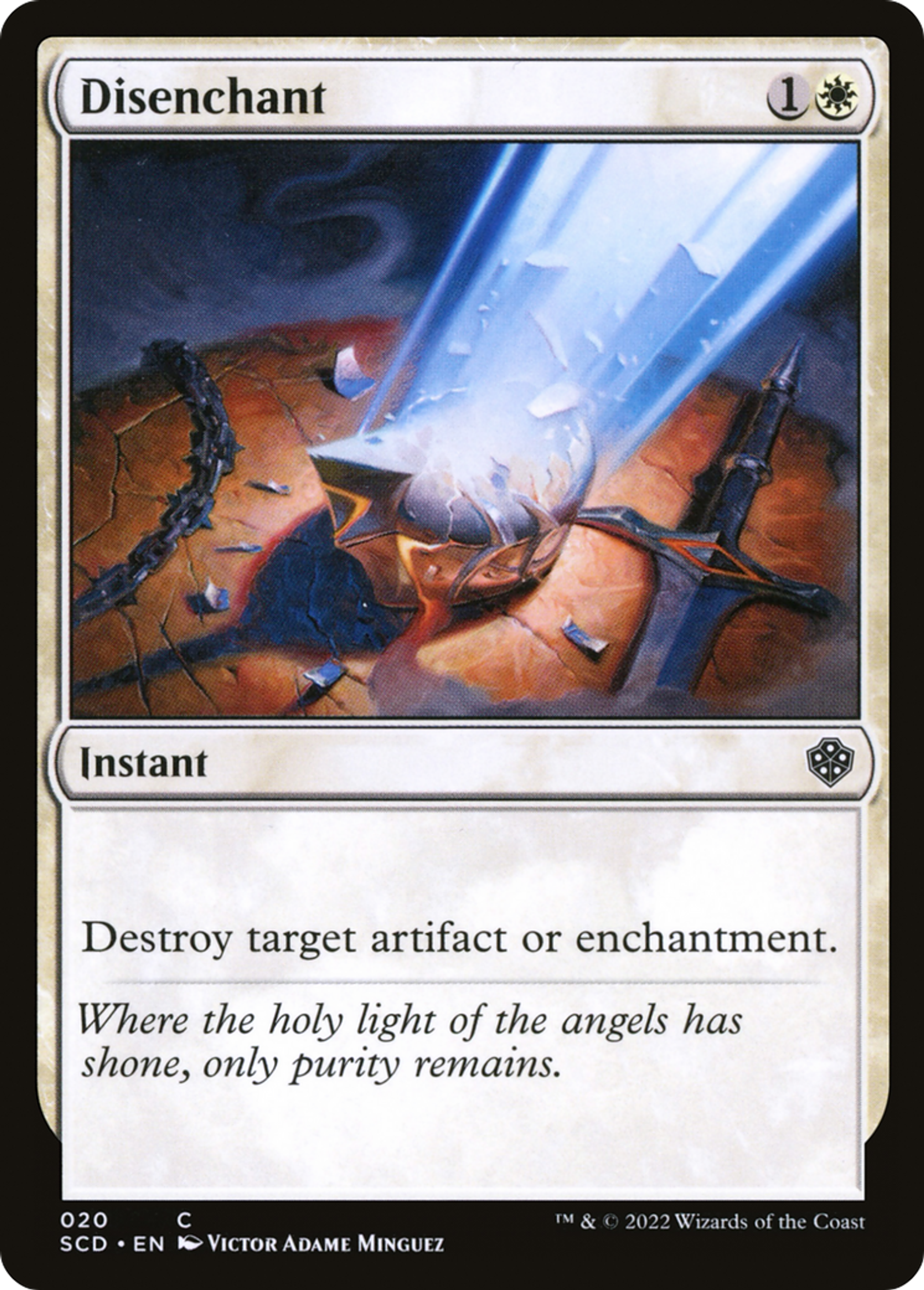 Désenchantement — Starter Commander Decks — Magic: The Gathering