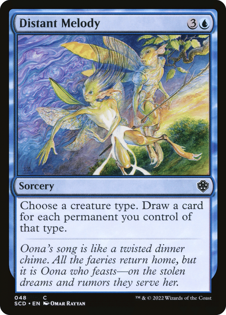 Distant Melody — Starter Commander Decks — Magic: The Gathering