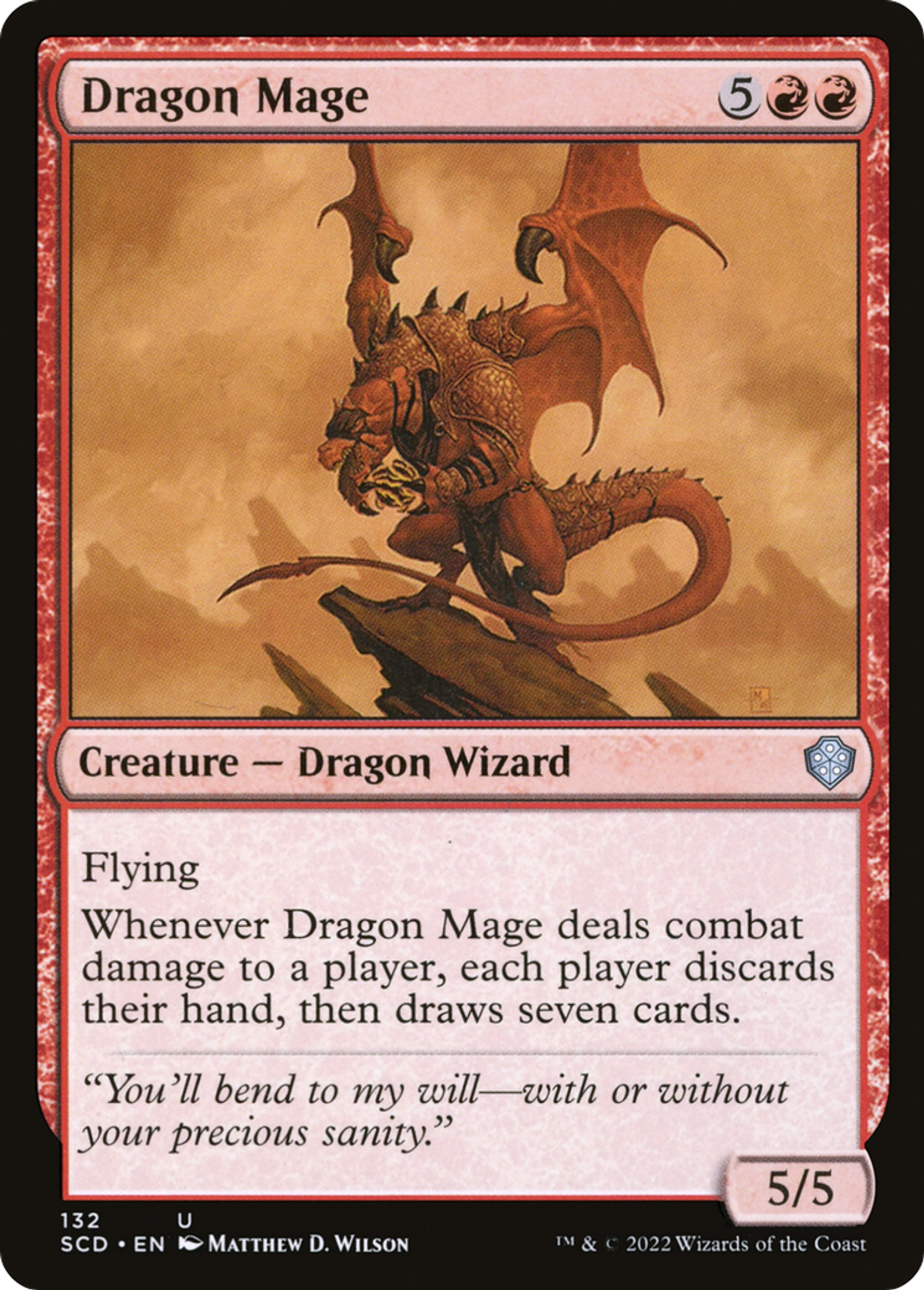 Dragon mage — Starter Commander Decks — Magic: The Gathering