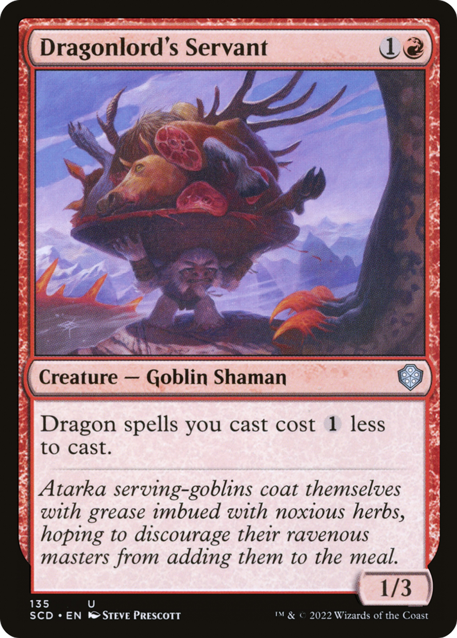 Servant du seigneur-dragon — Starter Commander Decks — Magic: The Gathering