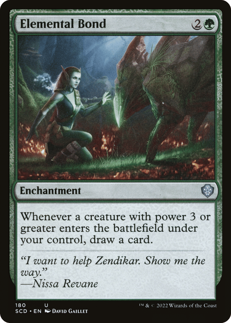 Elemental Bond — Starter Commander Decks — Magic: The Gathering