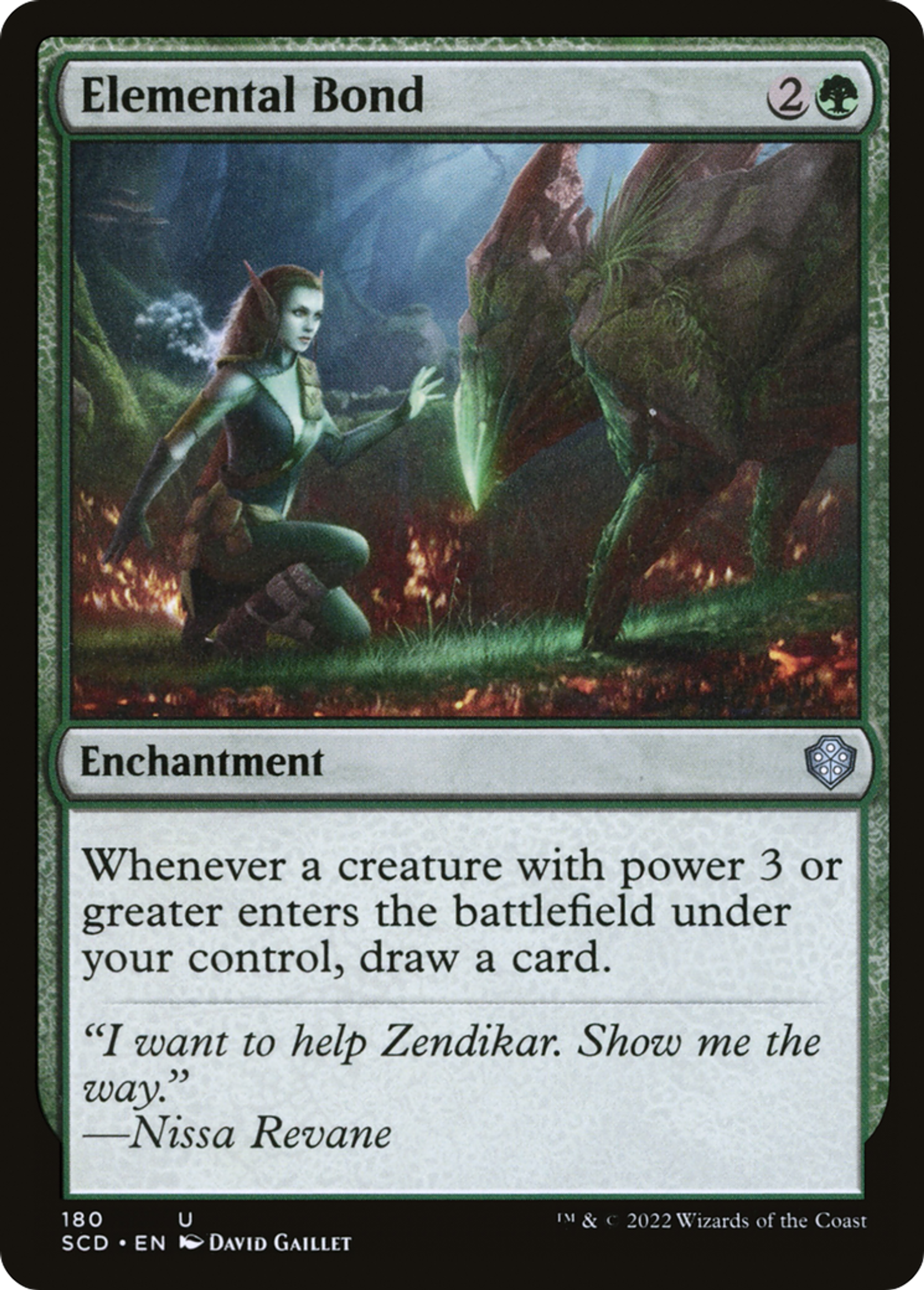 Lien élémentaire — Starter Commander Decks — Magic: The Gathering