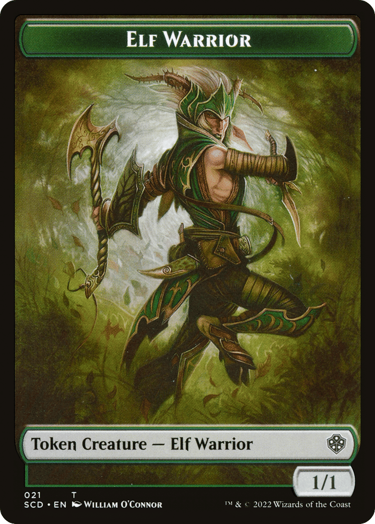 Elf Warrior — Starter Commander Decks — Magic: The Gathering