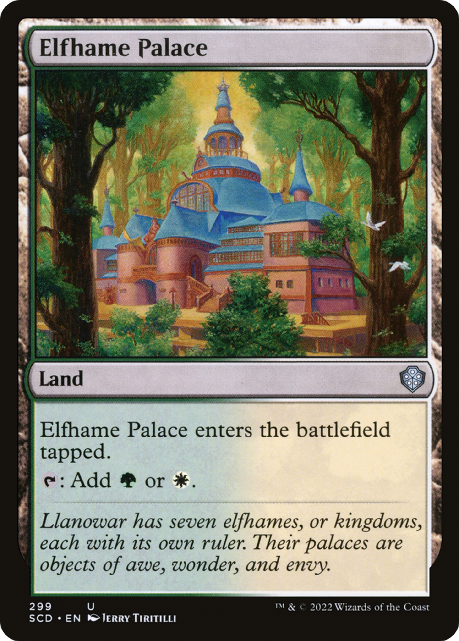 Palais terrelfe — Starter Commander Decks — Magic: The Gathering