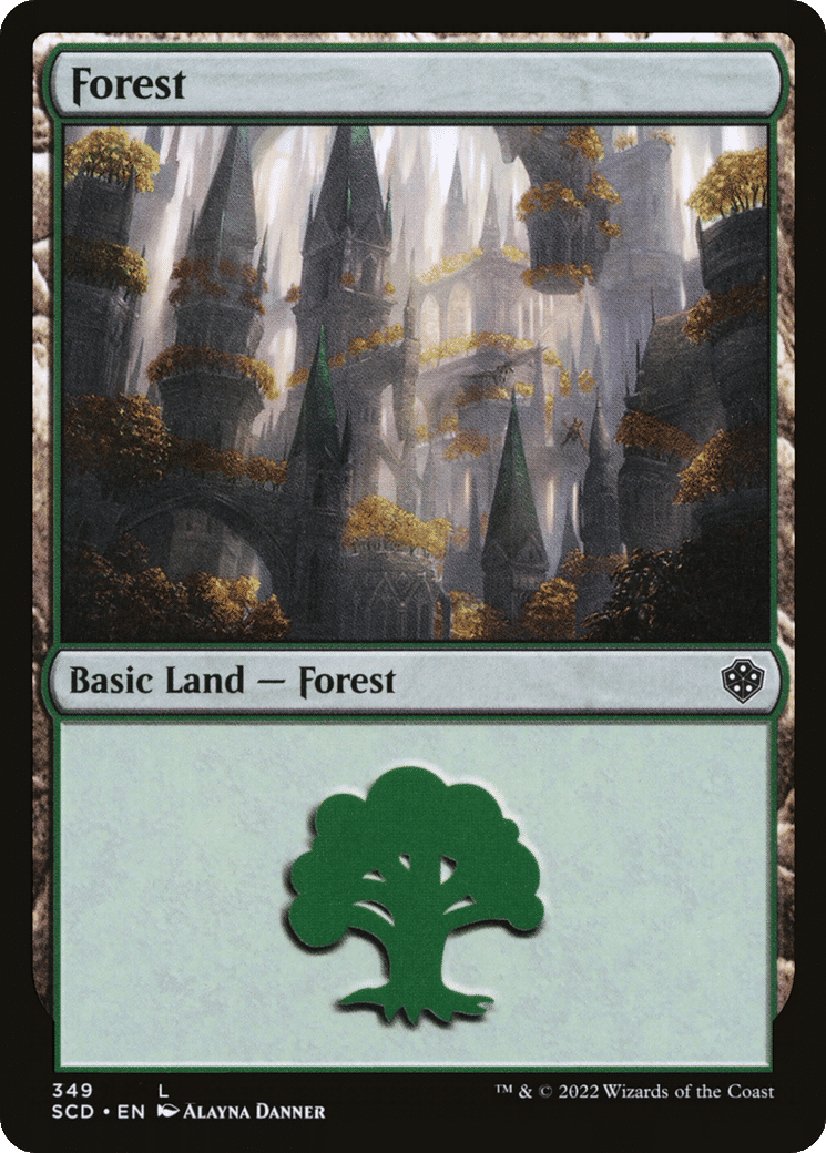 Forêt — Starter Commander Decks — Magic: The Gathering