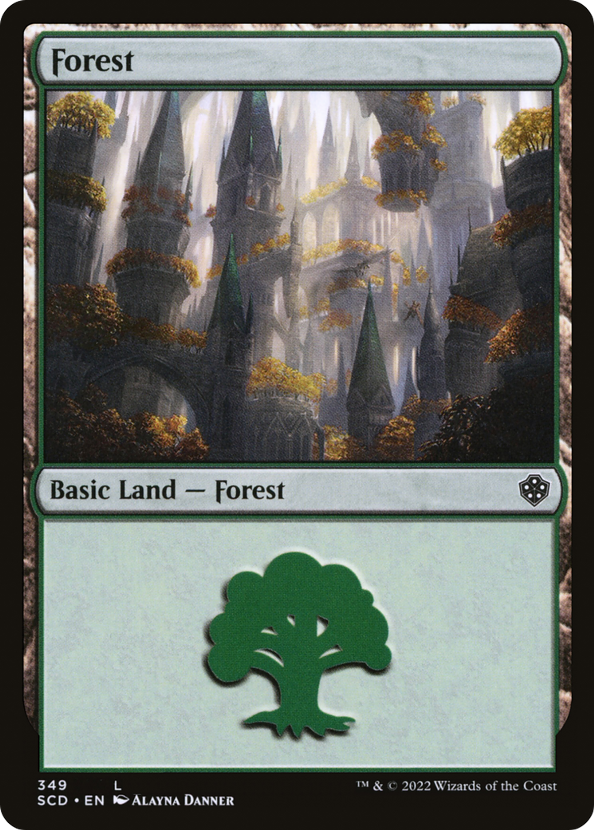 Forêt — Starter Commander Decks — Magic: The Gathering