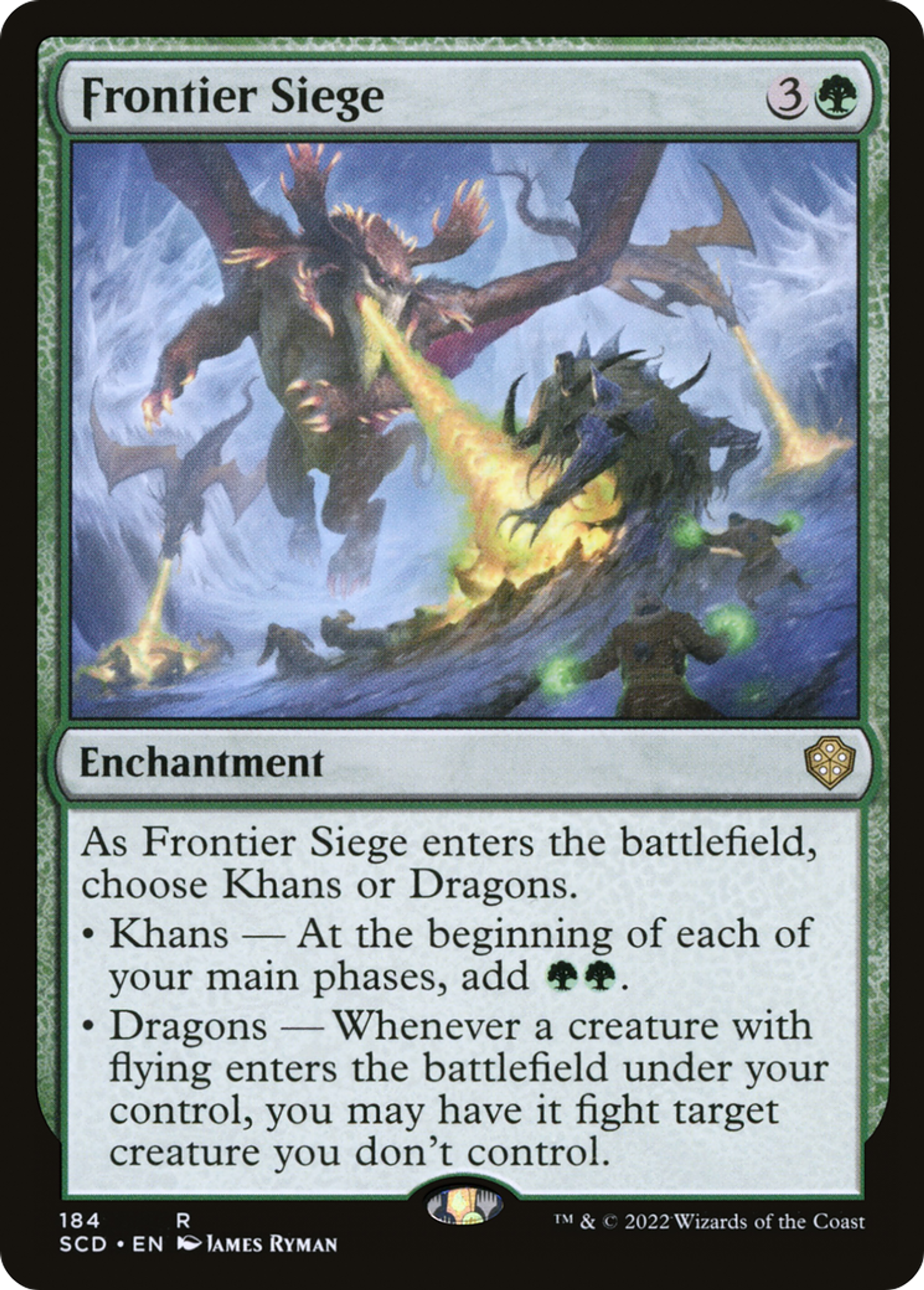 Siège de la frontière — Starter Commander Decks — Magic: The Gathering