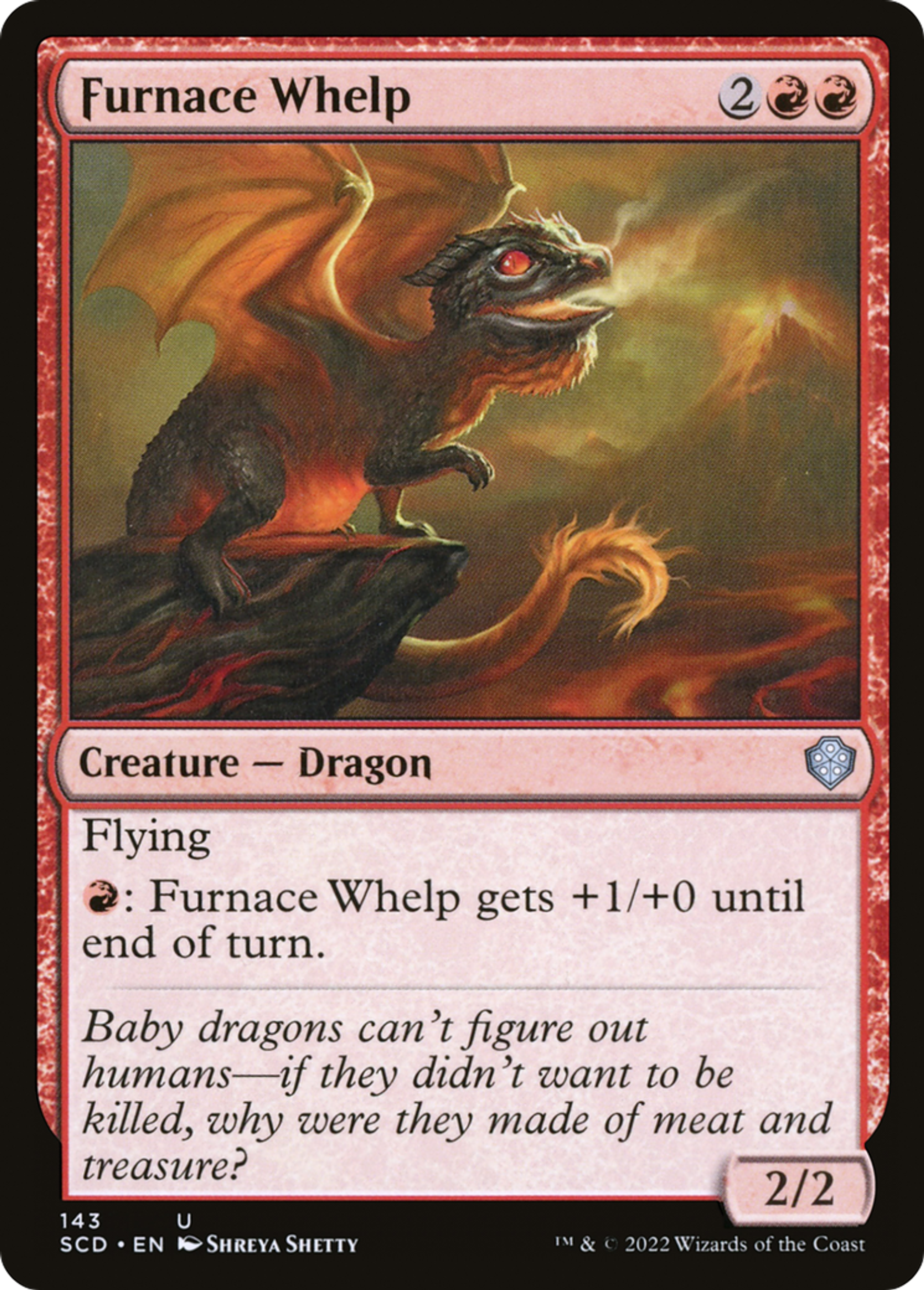 Dragonnet du fourneau — Starter Commander Decks — Magic: The Gathering