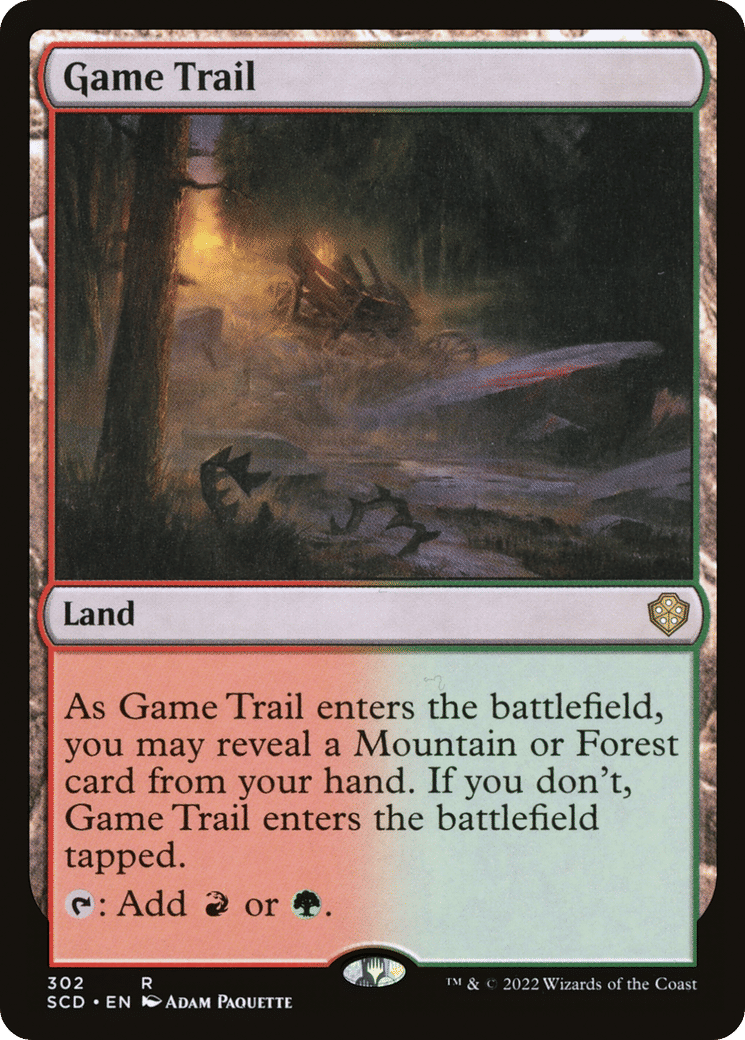 Piste du gibier — Starter Commander Decks — Magic: The Gathering